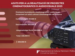 Cultura destina 836.000 euros a proyectos audiovisuales y actividades musicales