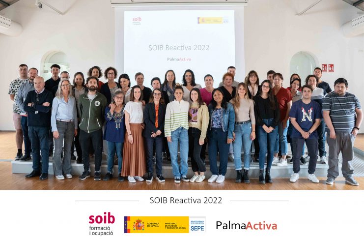 Finaliza SOIB Reactiva 2022, proyecto mediante el cual PalmaActiva ha empleado a 55 personas durante 6 meses