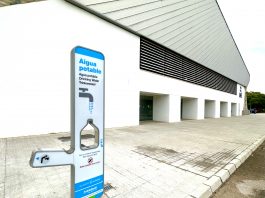 EMAYA instala una nueva fuente de agua filtrada en Son Moix