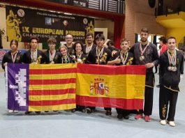 El Kung Fu balear arrasa en el europeo celebrado en Italia