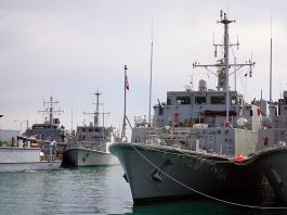 Zarpan los buques participantes en las maniobras Spanish Minex-23
