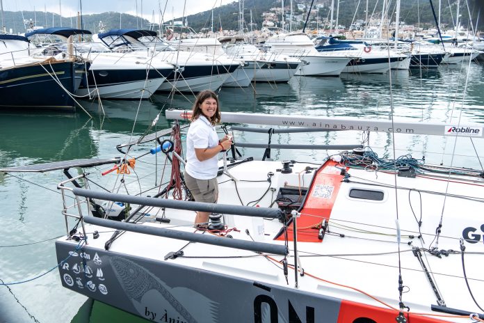 La única mujer española en cruzar el Atlántico sola