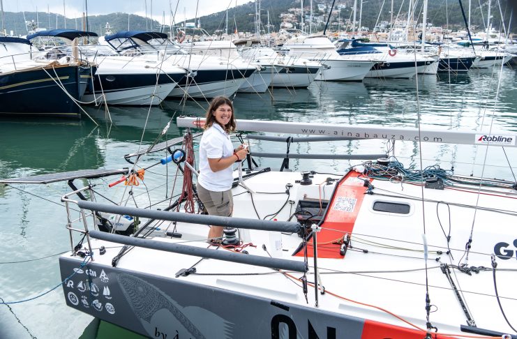 La única mujer española en cruzar el Atlántico sola