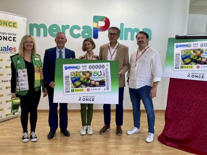 ONCE dedica un cupón al 50 aniversario de MercaPalma
