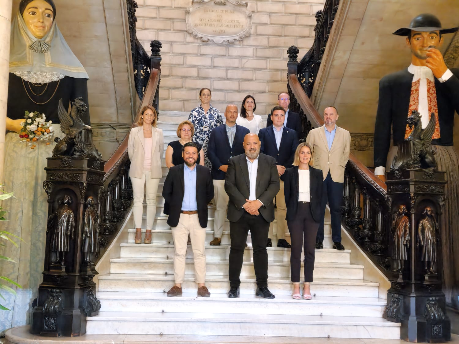 El alcalde de Palma presenta la configuración del nuevo equipo de ...
