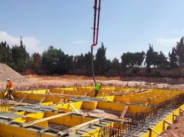A toda marcha las obras de construcción del nuevo parque de bomberos de Manacor