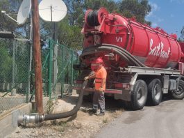 La Agencia Balear del Agua habilita en Eivissa un nuevo punto de descarga de aguas residuales para camiones auto aspirantes de fosas sépticas