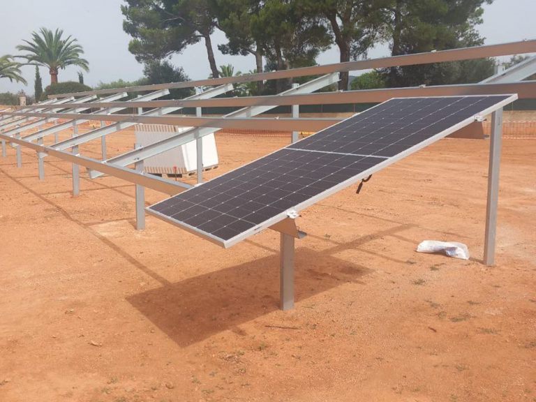 El nuevo parque fotovoltaico de SFM en Santa Maria entrará en funcionamiento tras el verano