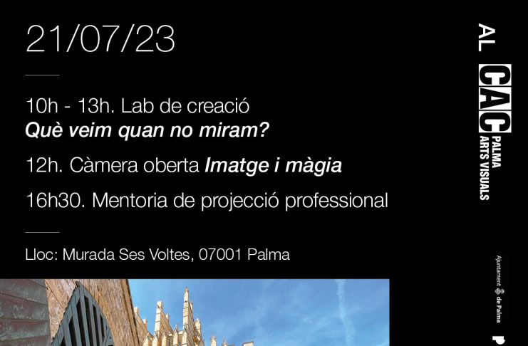 Taller, charlas y mentorías en el CAC, Centre d'Art i Creació