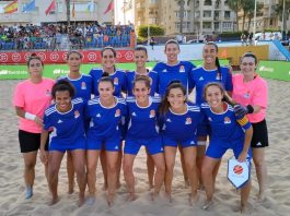 La absoluta balear, subcampeona de España de fútbol playa