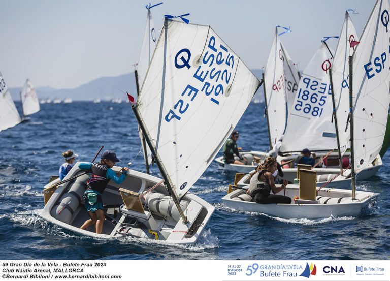 Magnífico arranque de la segunda fase del 59º Gran Día de la Vela – Bufete Frau en el CNA