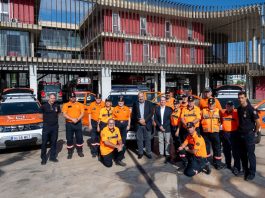 Tres nuevos vehículos para la agrupación de voluntarios de Protección Civil