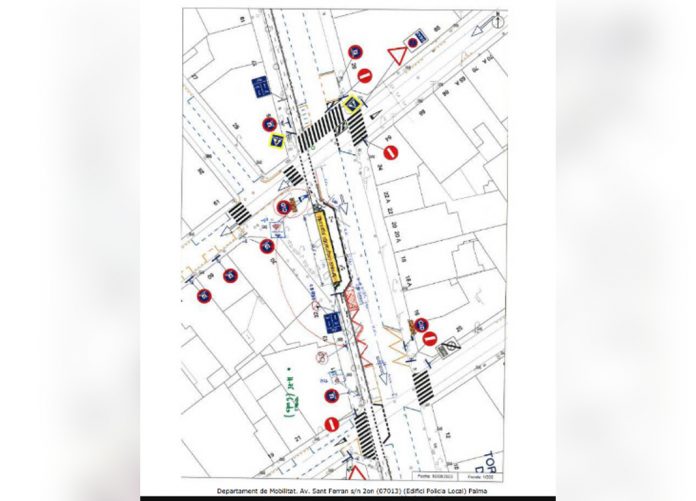 El carril bici de Pere Garau se modificará por seguridad