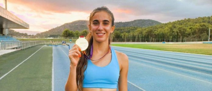 Daniela García y Marc Tur, con #EspañaAtletismo en Budapest2023!