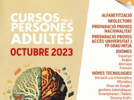 101 cursos para personas adultas de idiomas, nuevas tecnologías, acceso a la universidad y FP, y pruebas de nacionalidad