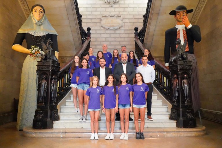 Homenaje al CG Palma por su ascenso a Primera División de gimnasia artística