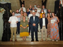 Toma de posesión de 12 profesores músicos y un atrilero como personal funcionario del Ayuntamiento de Palma