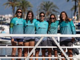 El Team RCNP Baleària gana la cuarta ronda de la Liga de Vela Femenina