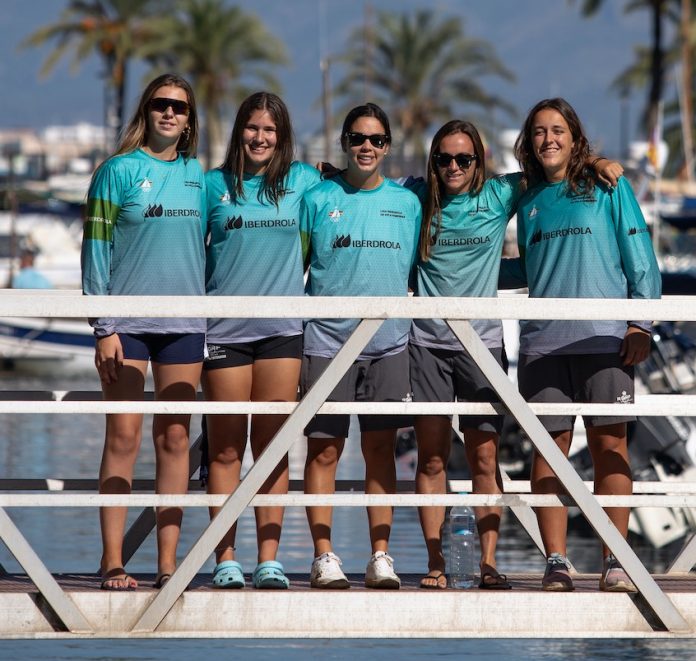 El Team RCNP Baleària gana la cuarta ronda de la Liga de Vela Femenina