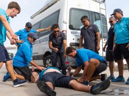 El CNR refuerza la seguridad del club con varios simulacros de emergencias 