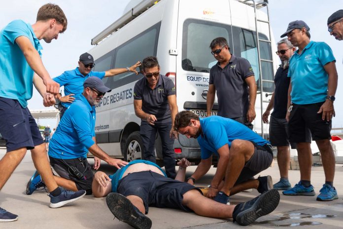 El CNR refuerza la seguridad del club con varios simulacros de emergencias 