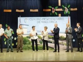 El Centro Penitenciario de Mallorca entrega sus condecoraciones con motivo de la fiesta de la Merced