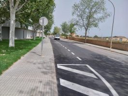 concluye la pavimentación de la ronda de circunvalación de Porreres