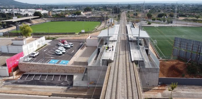 Entra en funcionamiento el nuevo apeadero de tren Constància/Hospital de Inca de la red de SFM