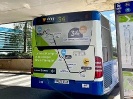 La EMT Palma amplía hasta el aeropuerto la L34