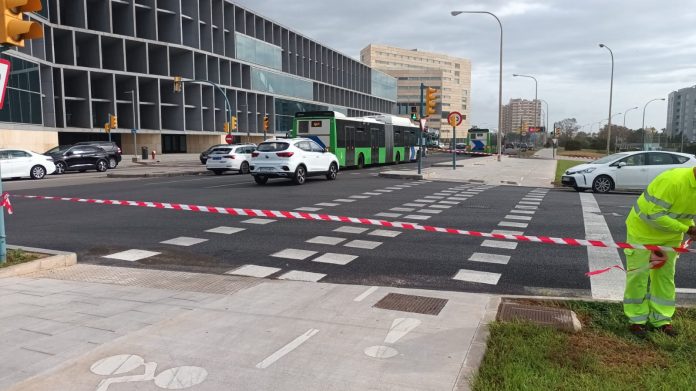 cierra el pase a peatones del Paseo Marítimo de Palma