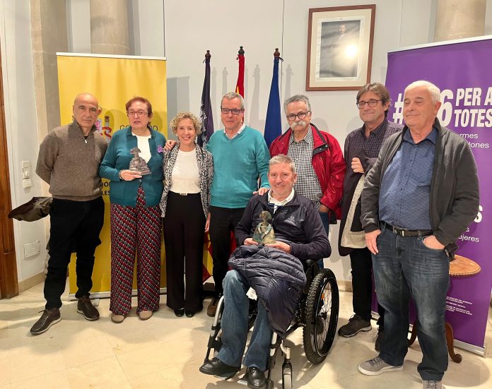 Maria Duran y Homes per la Igualtat reciben el reconocimiento Meninas 2023 de la Delegación del Gobierno en Illes Balears