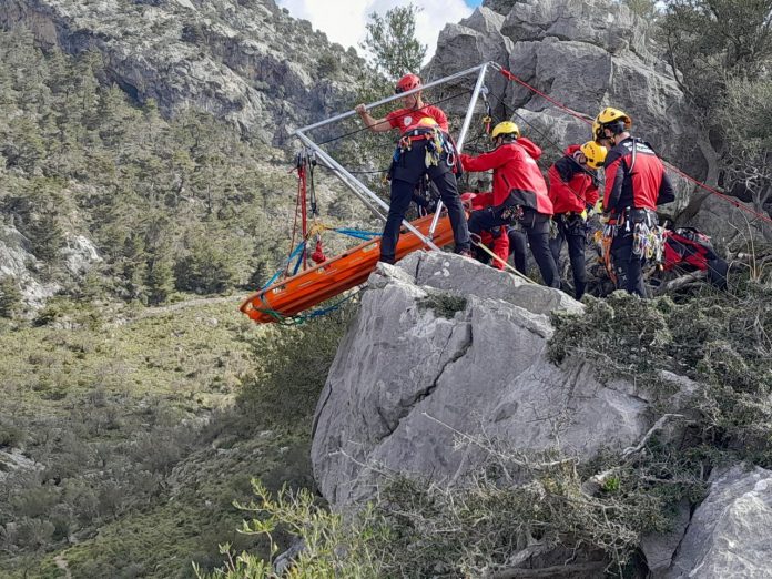 El Grupo de Rescate de Montaña supera el récord de intervenciones en un año
