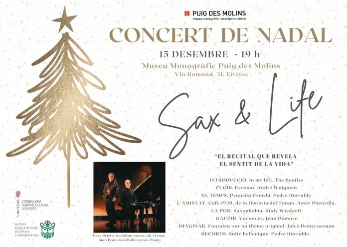 Concierto de Navidad “Sax & Life”: El recital que revela el sentido de la vida