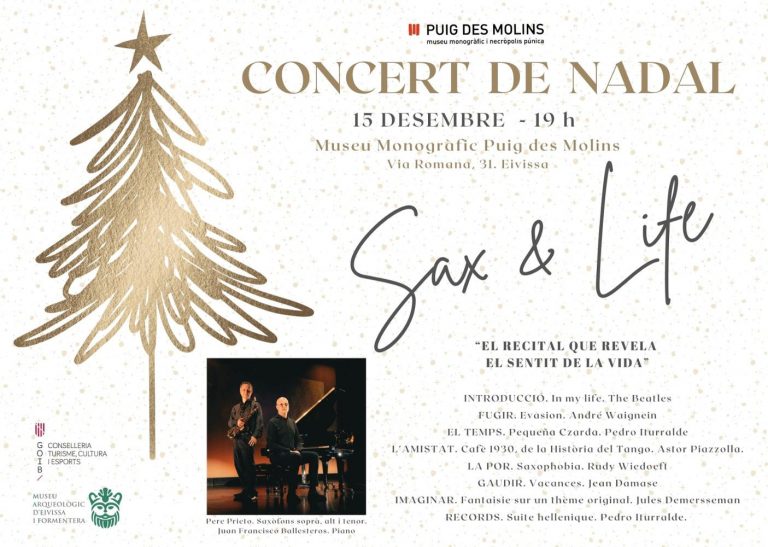 Concierto de Navidad “Sax & Life”: El recital que revela el sentido de la vida