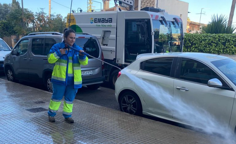 El plan de choque “Palma a Punt” llevado a cabo en los sectores 11 y 13 concluye con la retirada de 23 toneladas de residuos