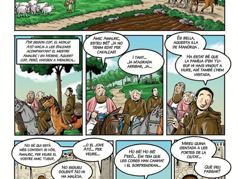 Las bibliotecas de Baleares dispondrán de la colección del cómic "Balears, abans i ara"
