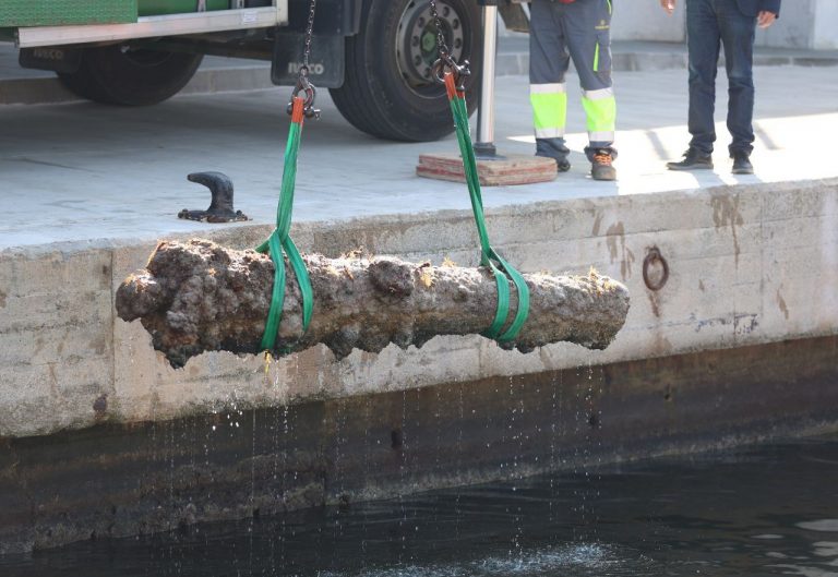 Se recuperan restos arqueológicos subacuáticos de Cala Rajada para estudiar su historia