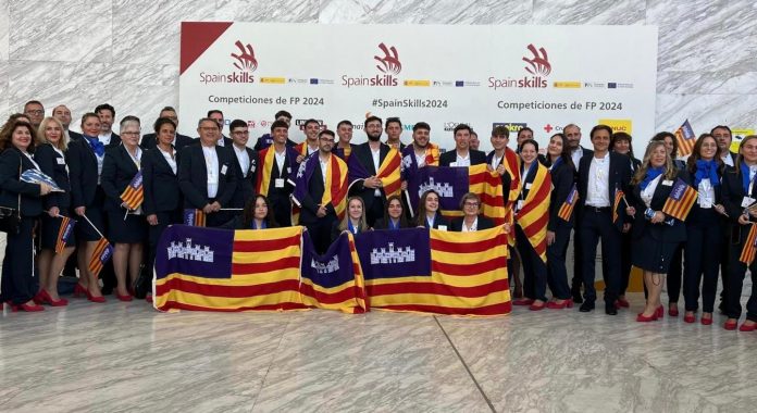 Un total de 18 alumnos de FP de 9 centros de las Illes Balears participan en los Spainskills 2024 en Madrid
