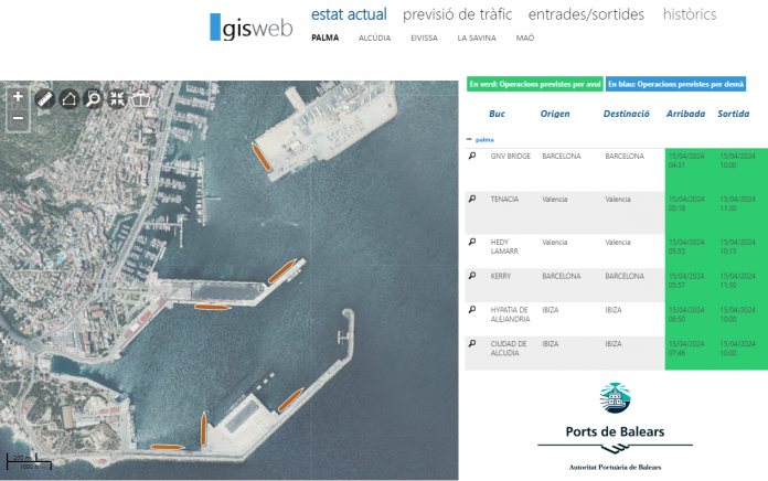 La Autoridad Portuaria mejora la gestión de sus puertos con tecnología geoespacial
