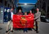 La EMT reforzará las líneas L8 y L33 por el partido entre el RCD Mallorca y el AD Ceuta Todos los autobuses de la EMT se engalanan con escudos del club y cintas rojas