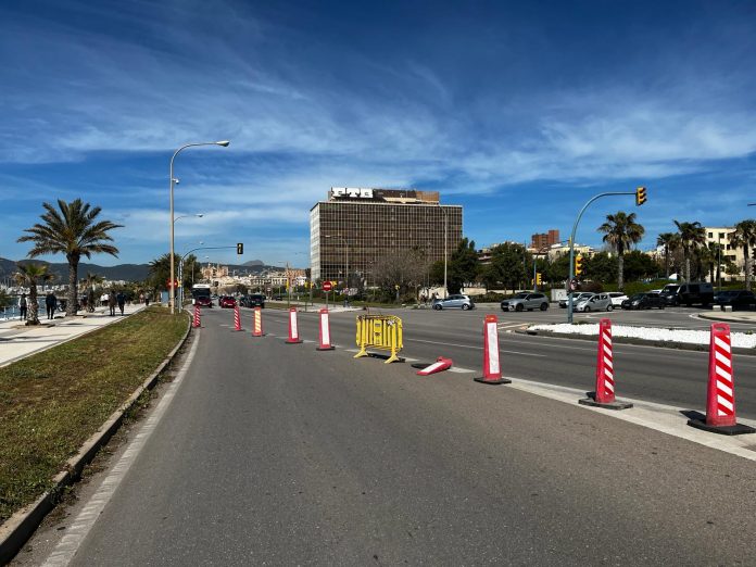 Las líneas L18, L27 y L35 de la EMT circularán desviadas por obras hasta el viernes