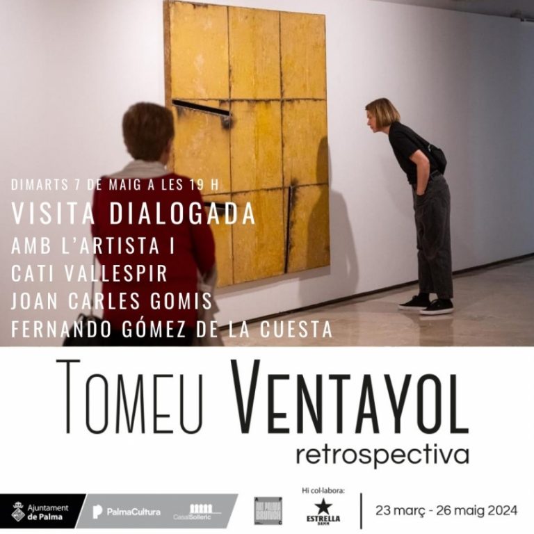 Visita dialogada a la exposición "Retrospectiva", de Tomeu Ventayol