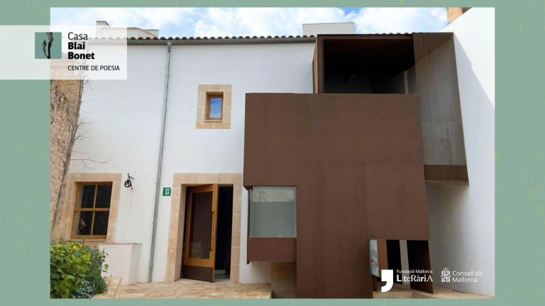 Inauguración de la Casa Blai Bonet de Santanyí el próximo 14 de junio