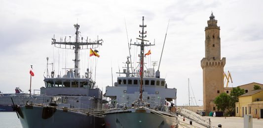 Ejercicio Multinacional Avanzado “ESP MINEX-24” en aguas de Baleares