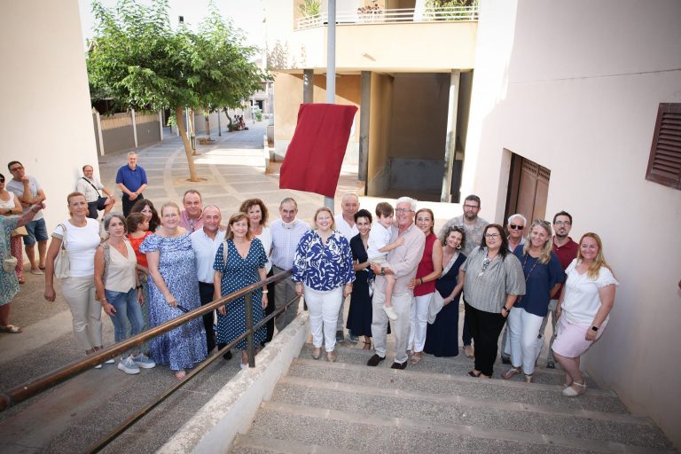 S’Arenal inaugura la calle dedicada a D. Bartomeu Sbert Barceló