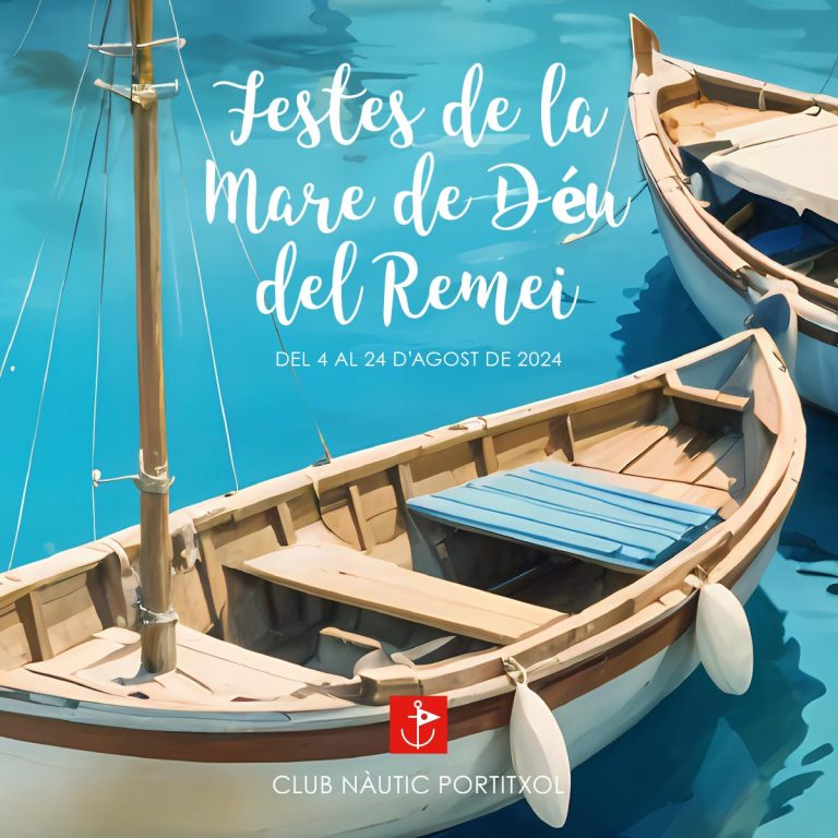 El Club Nàutic Portitxol se prepara para sus festividades del 4 al 24 de agosto