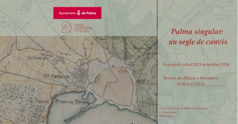 Exposición «Palma singular: un siglo de cambios» en el Archivo Municipal de Palma