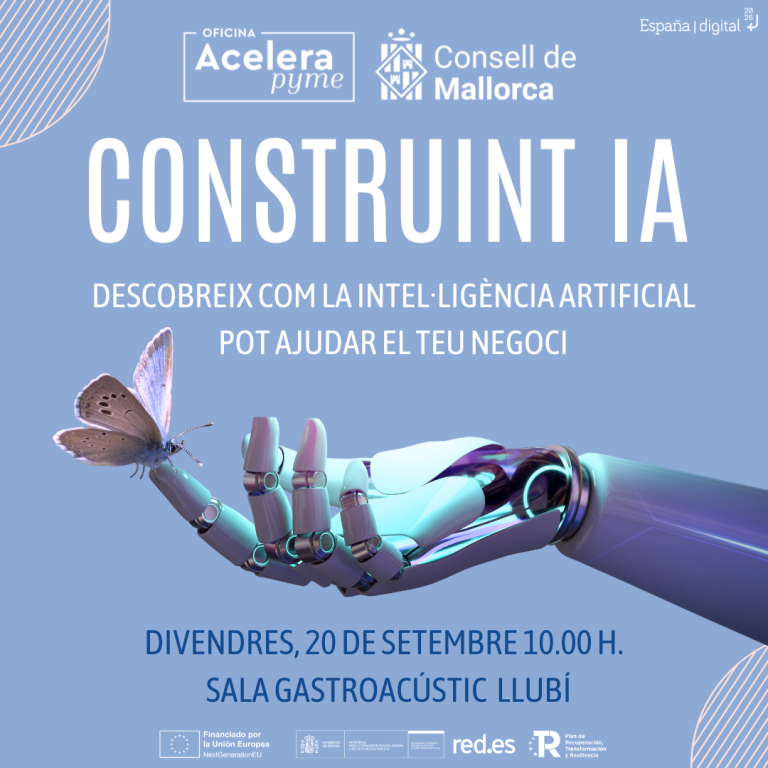 La Oficina Accelera Pyme organiza en Llubí una jornada sobre inteligencia artificial para negocios locales
