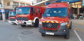 Mallorca invierte cerca de 8 millones de euros en renovar los vehículos de los Bomberos de Mallorca Un dispositivo de los Bomberos de Mallorca parte mañana hacia Valencia
