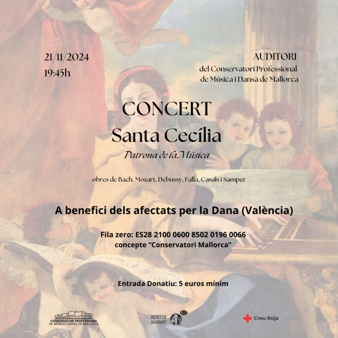 Concert de Santa Cecília: música per a l’ànima i solidaritat amb València
